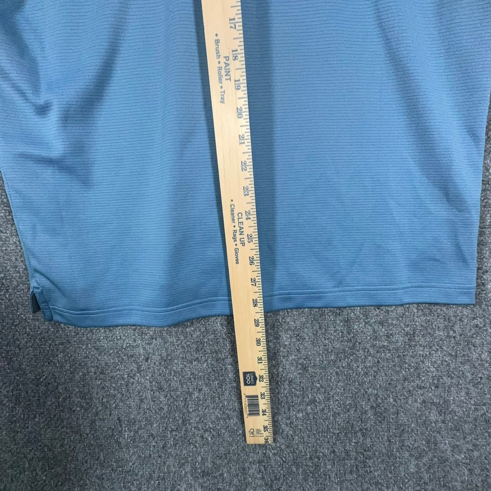 Under Armour Mens HeatGear Polo Shirt Blue Loose Fit Short Sleeve Large L G G - Picture 10 of 11
